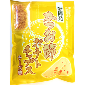 静岡県のお菓子の仕入は地方菓子専門卸 正気屋製菓におまかせください 新丸正 かつお節ポテトチップスチーズ味
