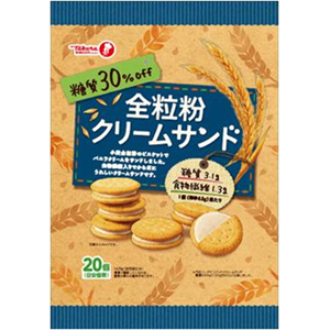 神奈川県のお菓子の仕入は地方菓子専門卸 正気屋製菓におまかせください 宝製菓 全粒粉クリームサンド