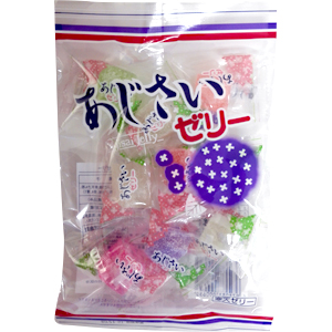 丸一製菓 あじさいゼリー | 岐阜県のお菓子  