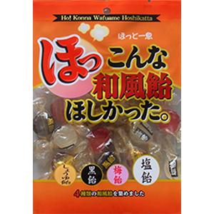 岐阜県のお菓子の仕入は地方菓子専門卸 正気屋製菓におまかせください 桃太郎製菓 ほっこんな和風飴ほしかった